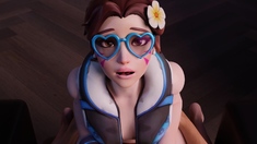 3D Animation DVa with Petite Pussy Gets Brutal Fucks