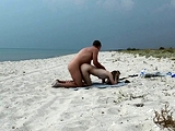 Real public beach fun