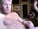 MMA Fighter Bare ATM Ginger MuscleBitch